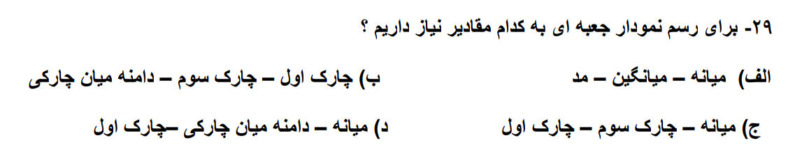دریافت سوال 29