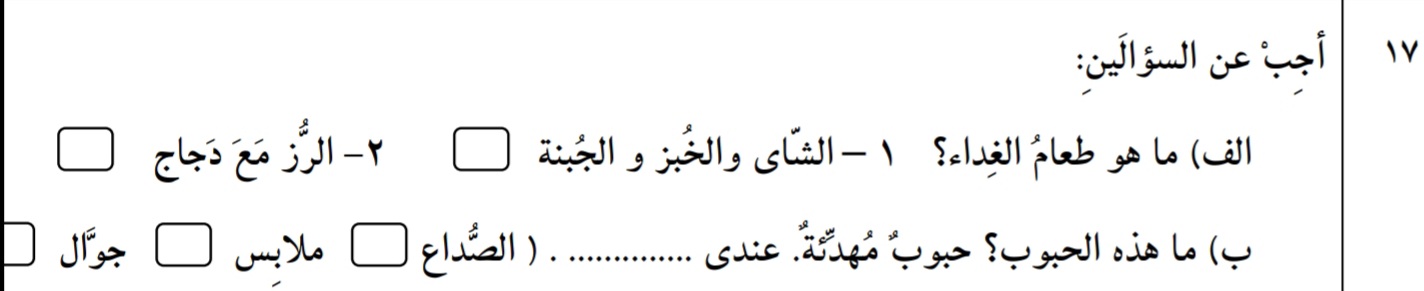 دریافت سوال 17