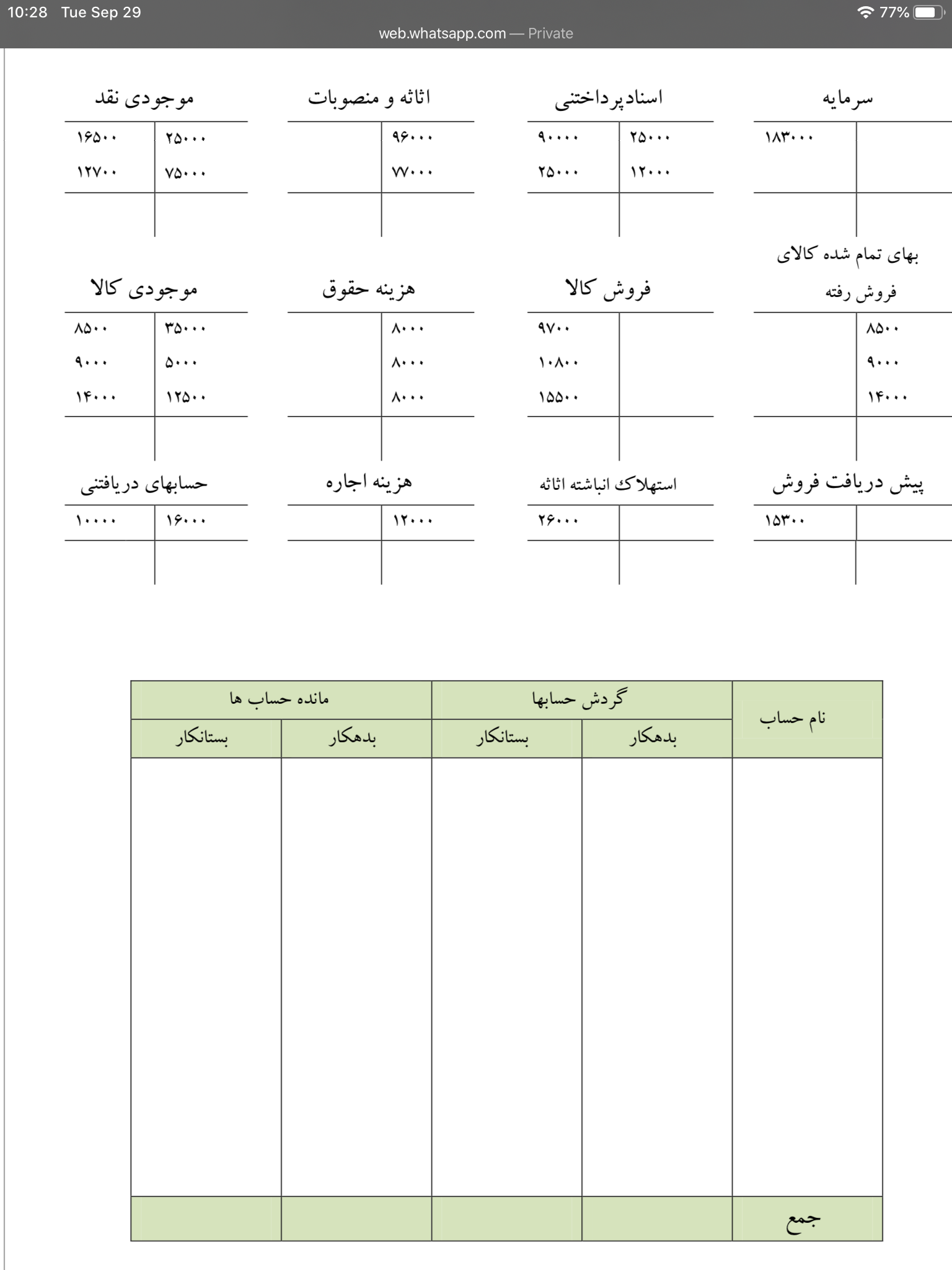 دریافت سوال 2
